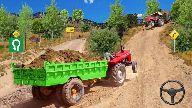 Скачать взломанную Real Tractor Farming Simulator [Много денег] MOD apk на Андроид