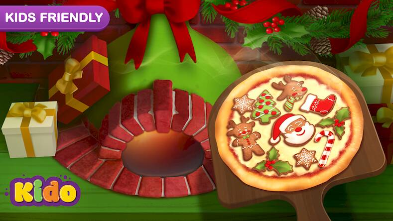 Скачать взломанную Pizza Baking Kids Games [Бесплатные покупки] MOD apk на Андроид