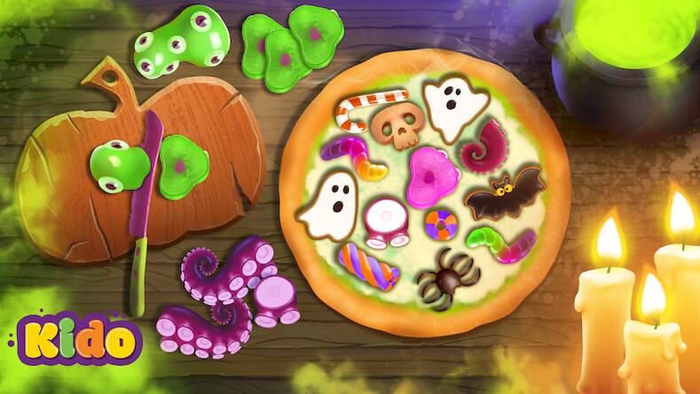 Скачать взломанную Pizza Baking Kids Games [Бесплатные покупки] MOD apk на Андроид