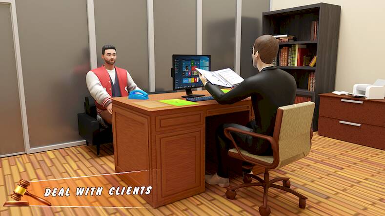Скачать взломанную Lawyer Life 3D - Court Masters [Много монет] MOD apk на Андроид