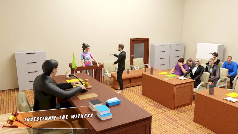 Скачать взломанную Lawyer Life 3D - Court Masters [Много монет] MOD apk на Андроид