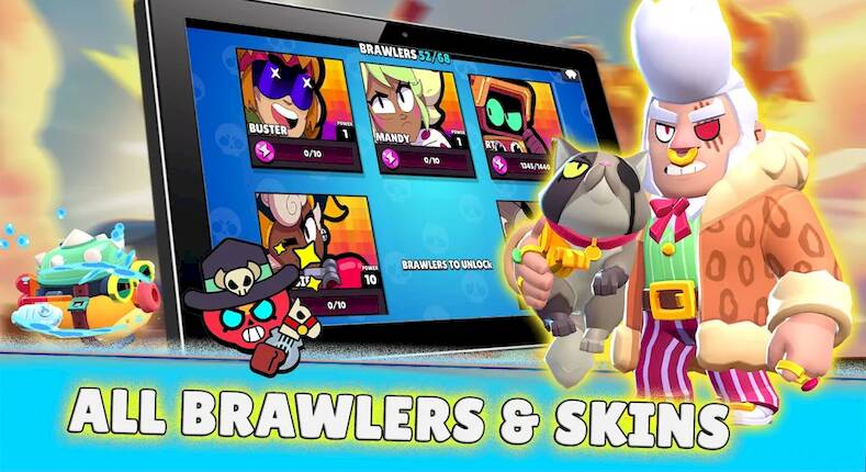 Скачать взломанную Olympus Box Simul: brawl stars [Бесплатные покупки] MOD apk на Андроид