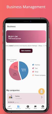 Скачать взломанную Sim Life - Business Simulator [Много монет] MOD apk на Андроид