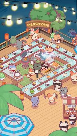 Скачать взломанную Cat Restaurant [Бесплатные покупки] MOD apk на Андроид