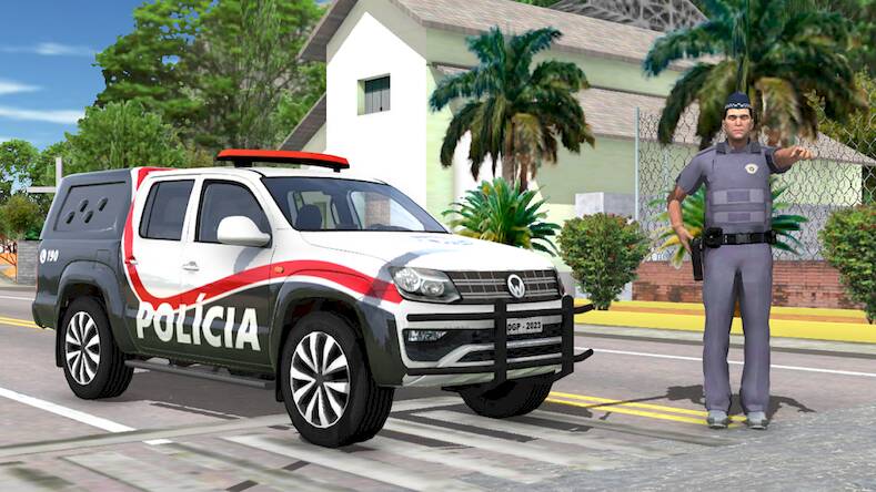 Скачать взломанную Patrulhando o Brasil [Бесплатные покупки] MOD apk на Андроид
