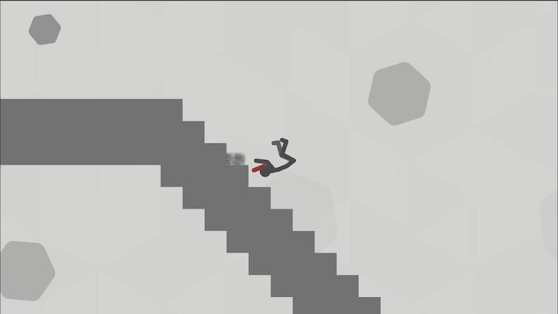 Скачать взломанную Stickman Falling [Много денег] MOD apk на Андроид