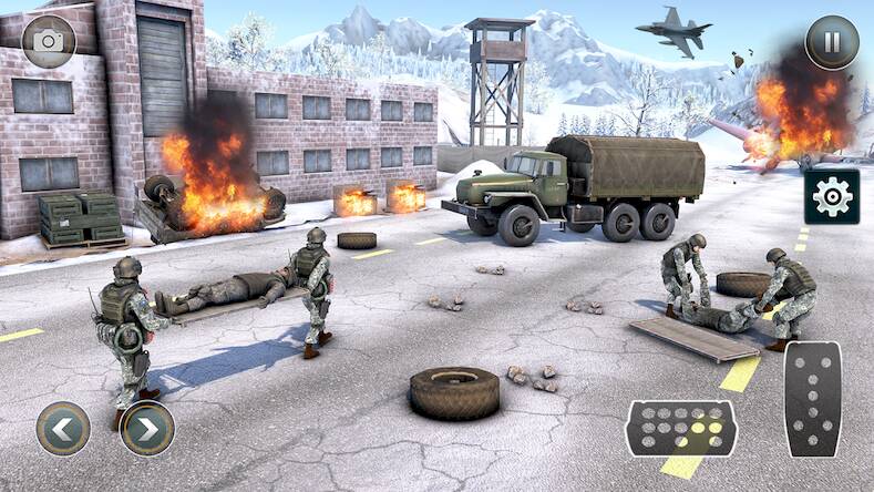 Скачать взломанную симулятор вождения : War Games [Бесплатные покупки] MOD apk на Андроид