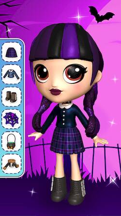 Скачать взломанную Go! Dolliz: 3D Doll Dress Up [Бесплатные покупки] MOD apk на Андроид