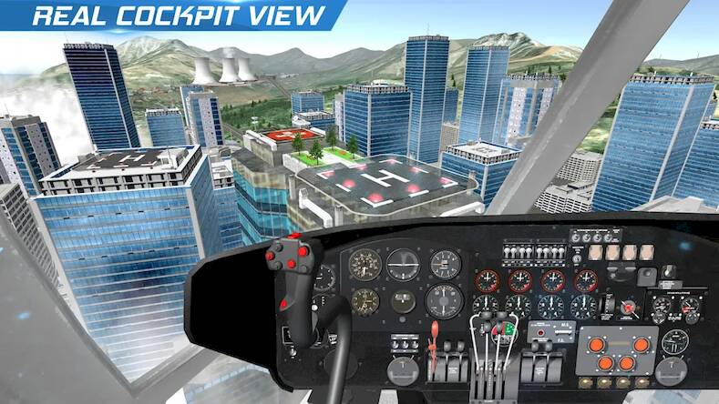 Скачать взломанную Helicopter Flight Pilot [Мод меню] MOD apk на Андроид