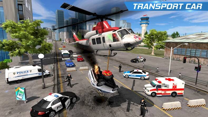 Скачать взломанную Helicopter Flight Pilot [Мод меню] MOD apk на Андроид