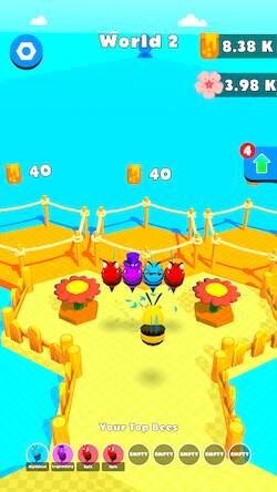Скачать взломанную Bee Adventure 3D: Honey Island [Много монет] MOD apk на Андроид