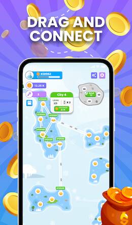 Скачать взломанную City Rush - Earn money [Много денег] MOD apk на Андроид