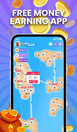 Скачать взломанную City Rush - Earn money [Много денег] MOD apk на Андроид