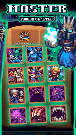 Скачать взломанную NecroMerger - Idle Merge Game [Бесплатные покупки] MOD apk на Андроид