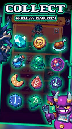 Скачать взломанную NecroMerger - Idle Merge Game [Бесплатные покупки] MOD apk на Андроид