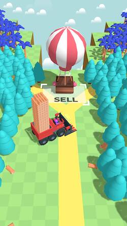 Скачать взломанную Wood Harvest [Много монет] MOD apk на Андроид