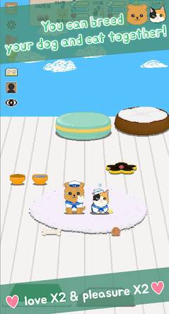 Скачать взломанную Be My Family - Dog Cat [Много монет] MOD apk на Андроид
