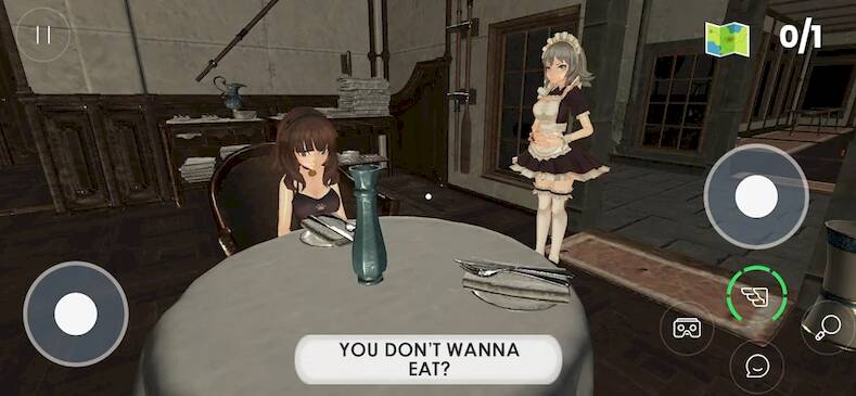 Скачать взломанную Scary Wife - Anime Horror Game [Много монет] MOD apk на Андроид