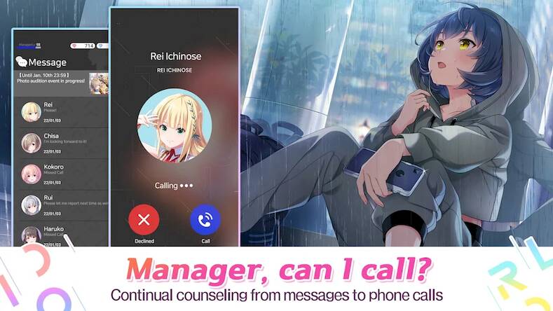 Скачать взломанную IDOLY PRIDE : Idol Manager [Мод меню] MOD apk на Андроид