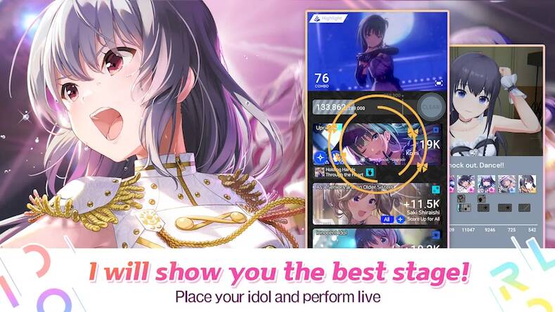 Скачать взломанную IDOLY PRIDE : Idol Manager [Мод меню] MOD apk на Андроид