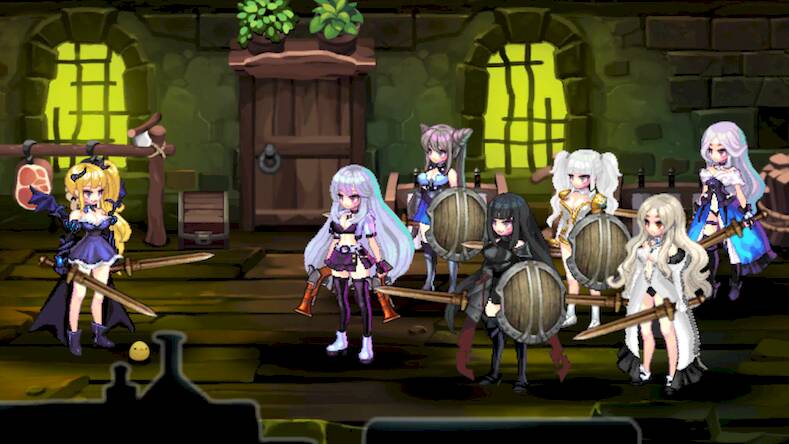 Скачать взломанную 던전 공주 3 : 육성&수집 게임! [Много денег] MOD apk на Андроид