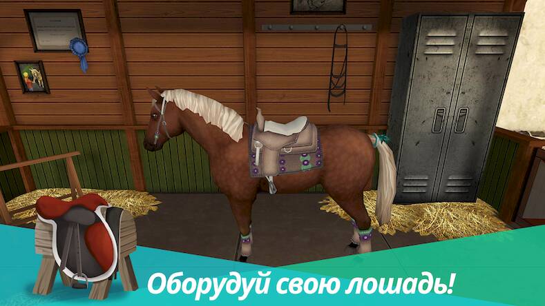 Скачать взломанную Horse World - моя верховая [Много денег] MOD apk на Андроид