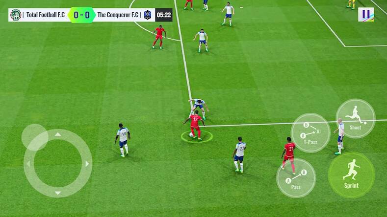 Скачать взломанную Total Football [Много денег] MOD apk на Андроид