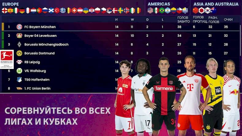 Скачать взломанную Soccer Manager 2024 - Футбол [Много монет] MOD apk на Андроид