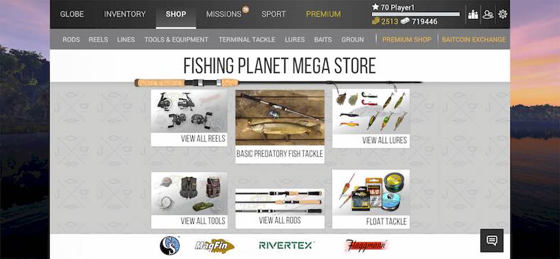 Скачать взломанную Fishing Planet [Много монет] MOD apk на Андроид