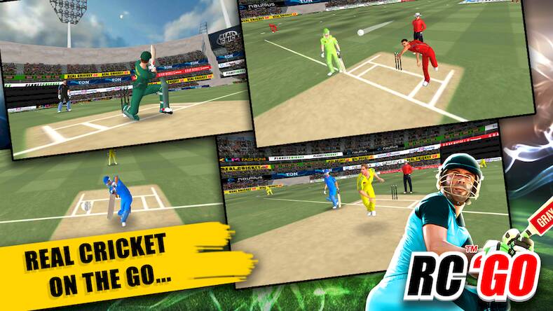 Скачать взломанную Real Cricket™ GO [Мод меню] MOD apk на Андроид