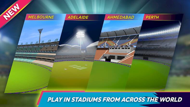 Скачать взломанную ICC Cricket Mobile [Много монет] MOD apk на Андроид