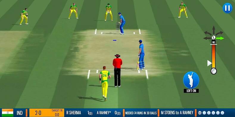 Скачать взломанную World Cricket Battle 2 [Много денег] MOD apk на Андроид