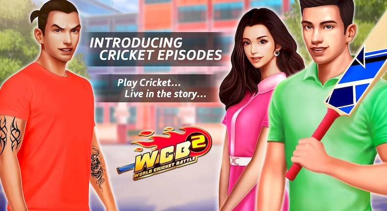 Скачать взломанную World Cricket Battle 2 [Много денег] MOD apk на Андроид