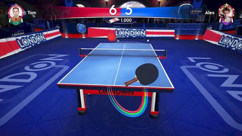 Скачать взломанную Ping Pong Fury [Много монет] MOD apk на Андроид