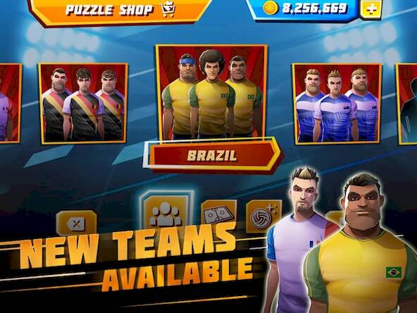 Скачать взломанную Roll Spike Sepak Takraw [Мод меню] MOD apk на Андроид