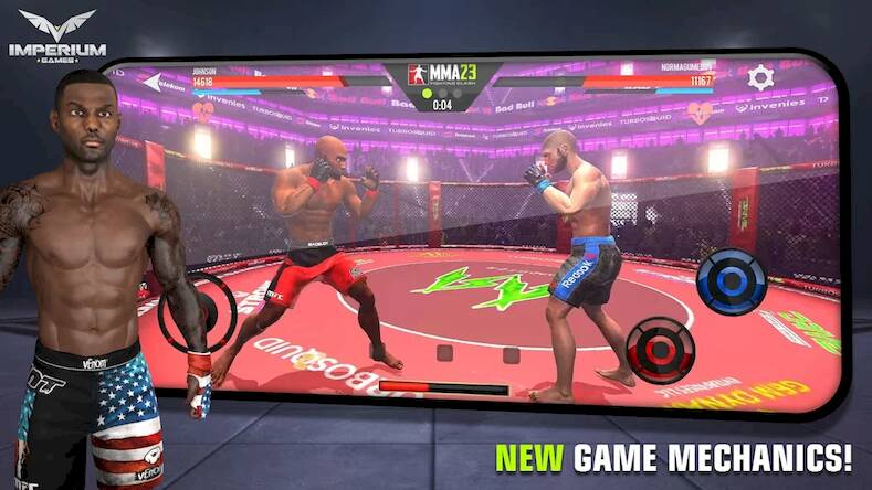 Скачать взломанную MMA - Fighting Clash 23 [Мод меню] MOD apk на Андроид