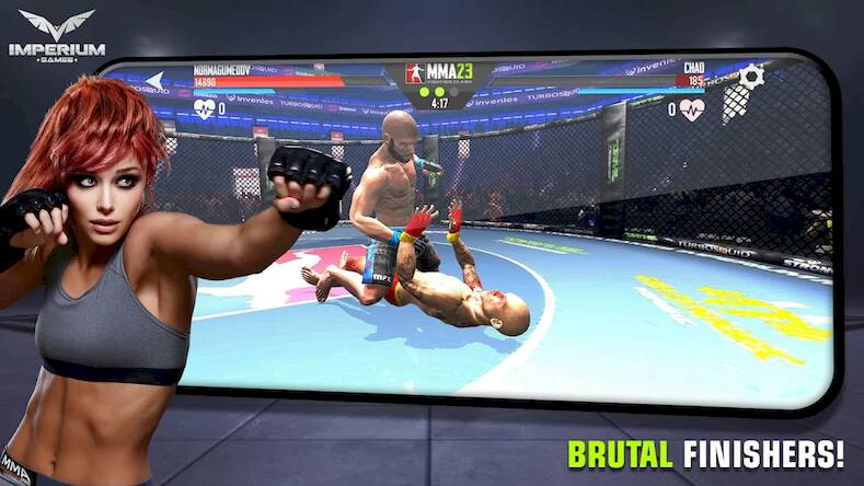 Скачать взломанную MMA - Fighting Clash 23 [Мод меню] MOD apk на Андроид