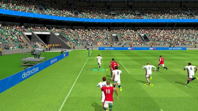 Скачать взломанную Rugby Nations 22 [Мод меню] MOD apk на Андроид