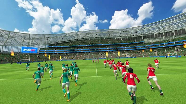 Скачать взломанную Rugby Nations 22 [Мод меню] MOD apk на Андроид