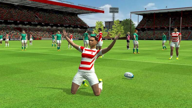 Скачать взломанную Rugby Nations 22 [Мод меню] MOD apk на Андроид