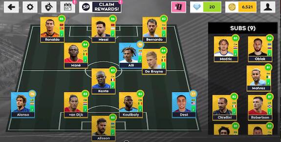 Скачать взломанную Dream Win League Soccer Star [Мод меню] MOD apk на Андроид