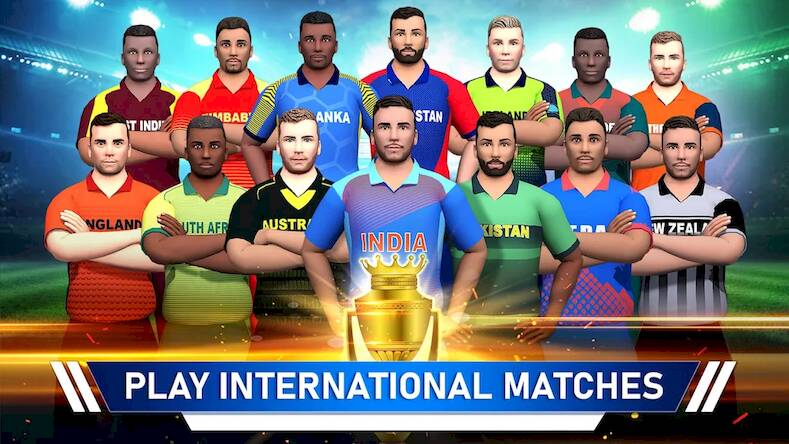Скачать взломанную T20 Cricket Champions 3D [Мод меню] MOD apk на Андроид