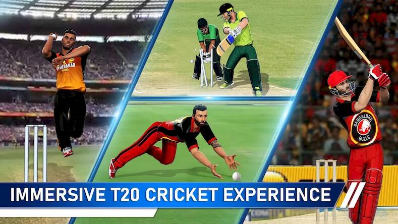 Скачать взломанную T20 Cricket Champions 3D [Мод меню] MOD apk на Андроид