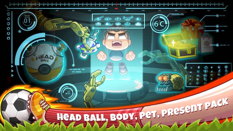 Скачать взломанную Head Soccer [Мод меню] MOD apk на Андроид