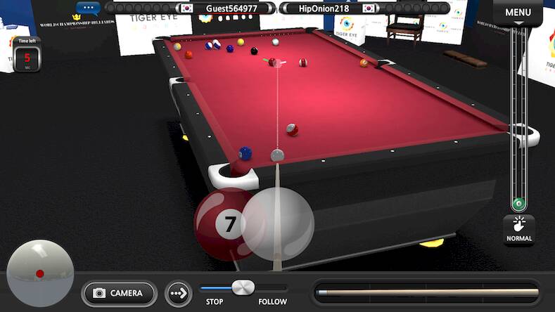 Скачать взломанную World Championship Billiards [Много денег] MOD apk на Андроид