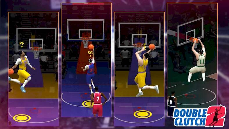 Скачать взломанную DoubleClutch 2 : Basketball [Бесплатные покупки] MOD apk на Андроид