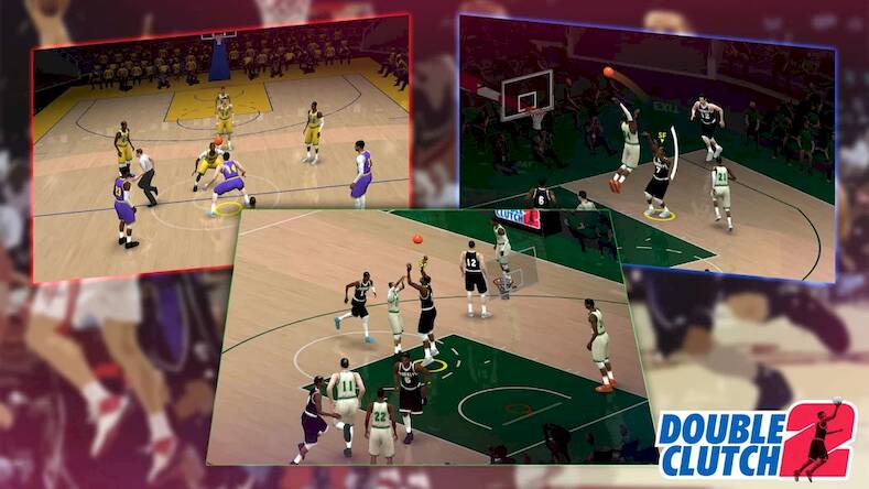 Скачать взломанную DoubleClutch 2 : Basketball [Бесплатные покупки] MOD apk на Андроид