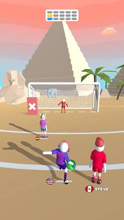 Скачать взломанную Goal Party - забивать голы [Бесплатные покупки] MOD apk на Андроид