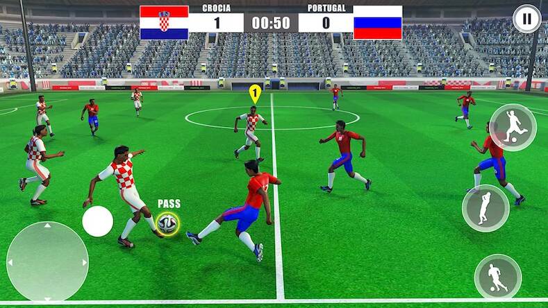 Скачать взломанную Футбольные игры оффлайн [Много монет] MOD apk на Андроид
