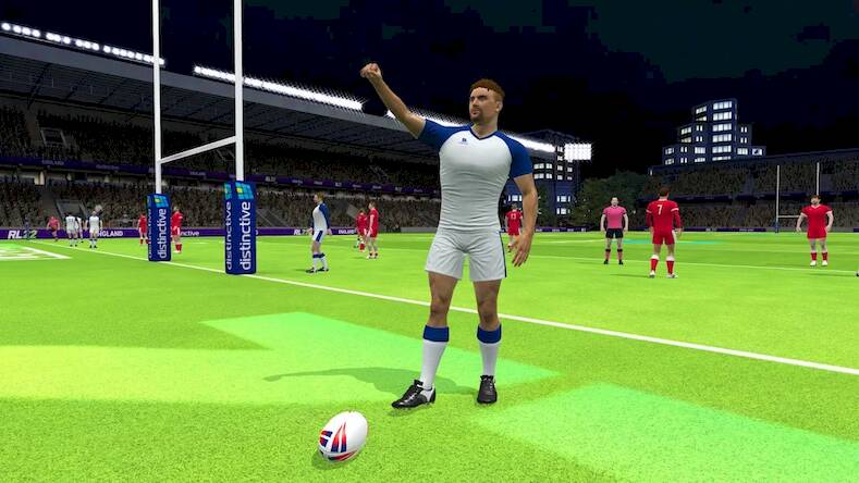 Скачать взломанную Rugby League 22 [Много денег] MOD apk на Андроид